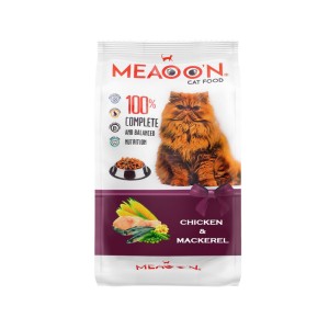 MEAOON CAT FOOD CHICKEN & MACKEREL 1KG
